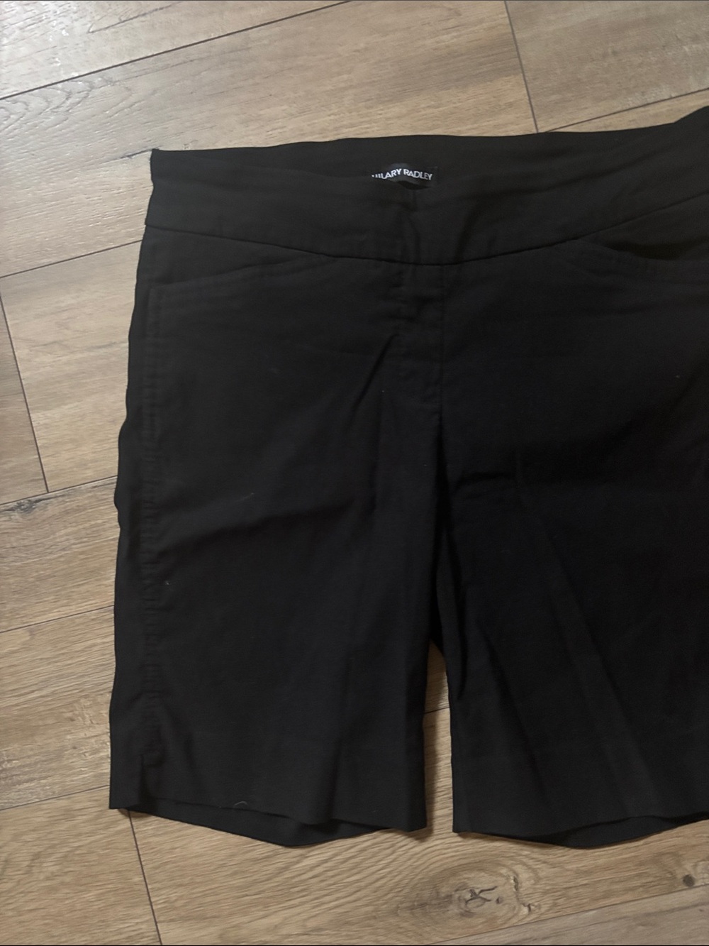 Bundle 3/$15 Hilary Radley Black Tailored Bermuda Shorts
